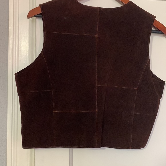 Wilson’s patchwork suede vest - Picture 4 of 6